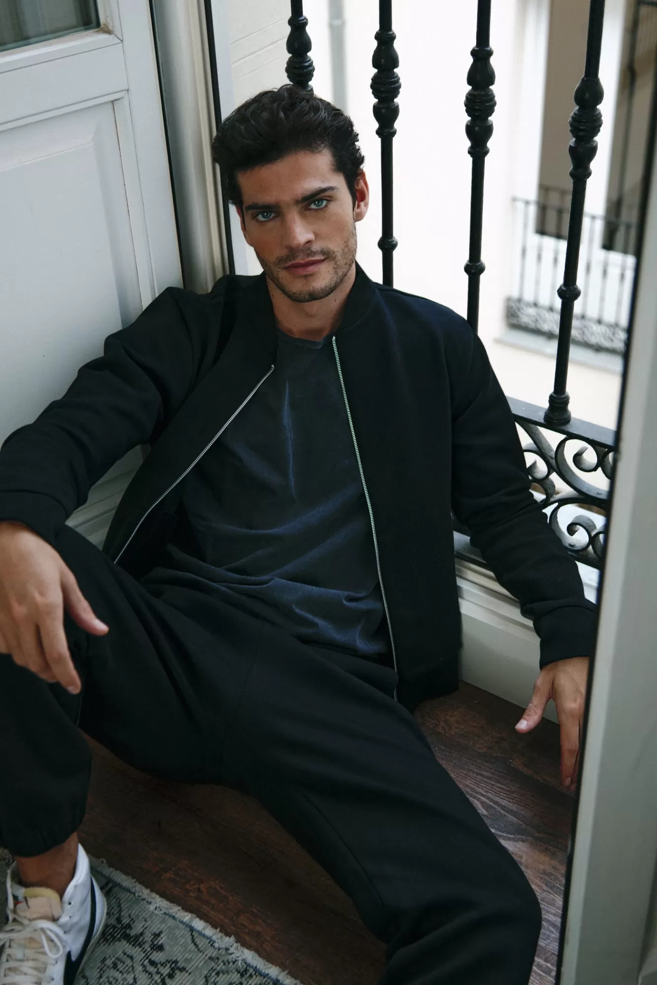 The Akala Studio Black Neoprene Men Jogger Flash Sale