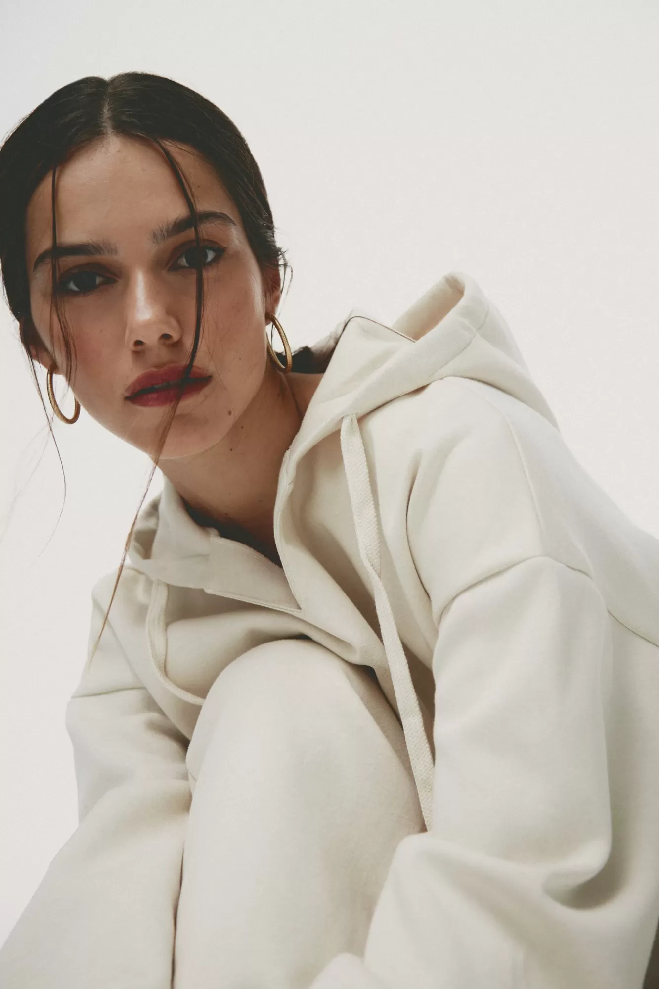 The Akala Studio Polar White Hoodie Cheap