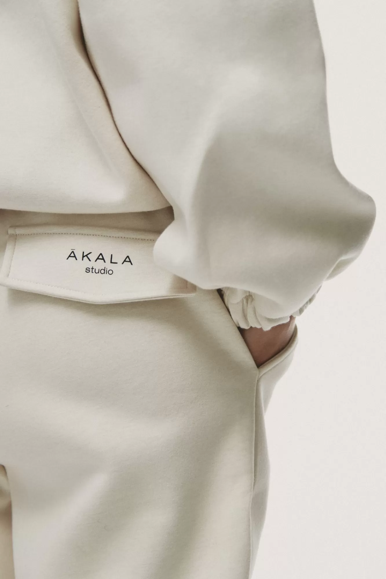 The Akala Studio Polar White Jogger Pants Shop