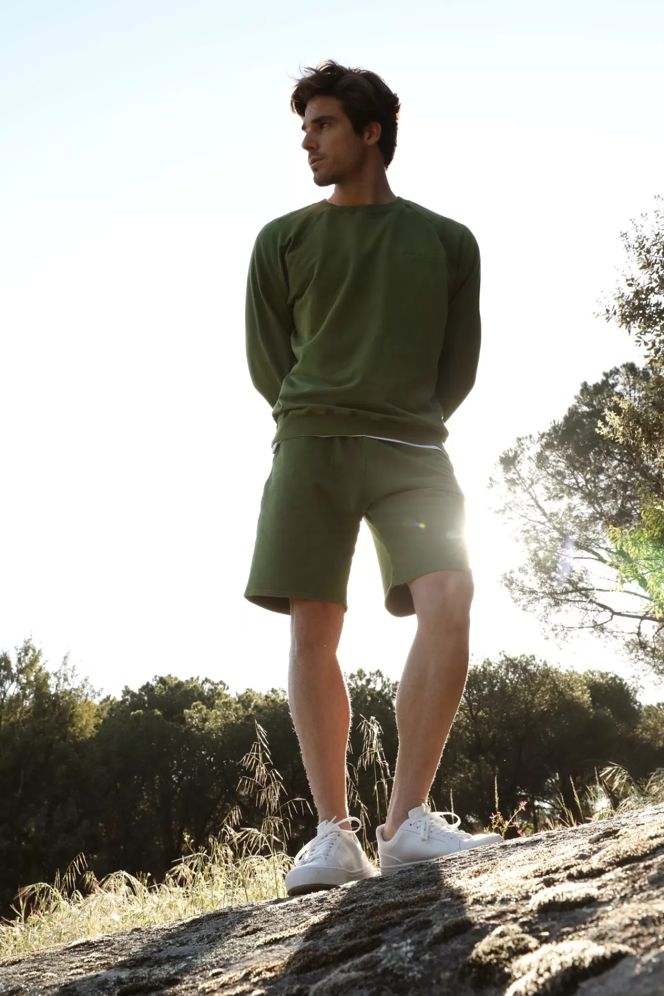 The Akala Studio Tropical Green Pants Men Clearance