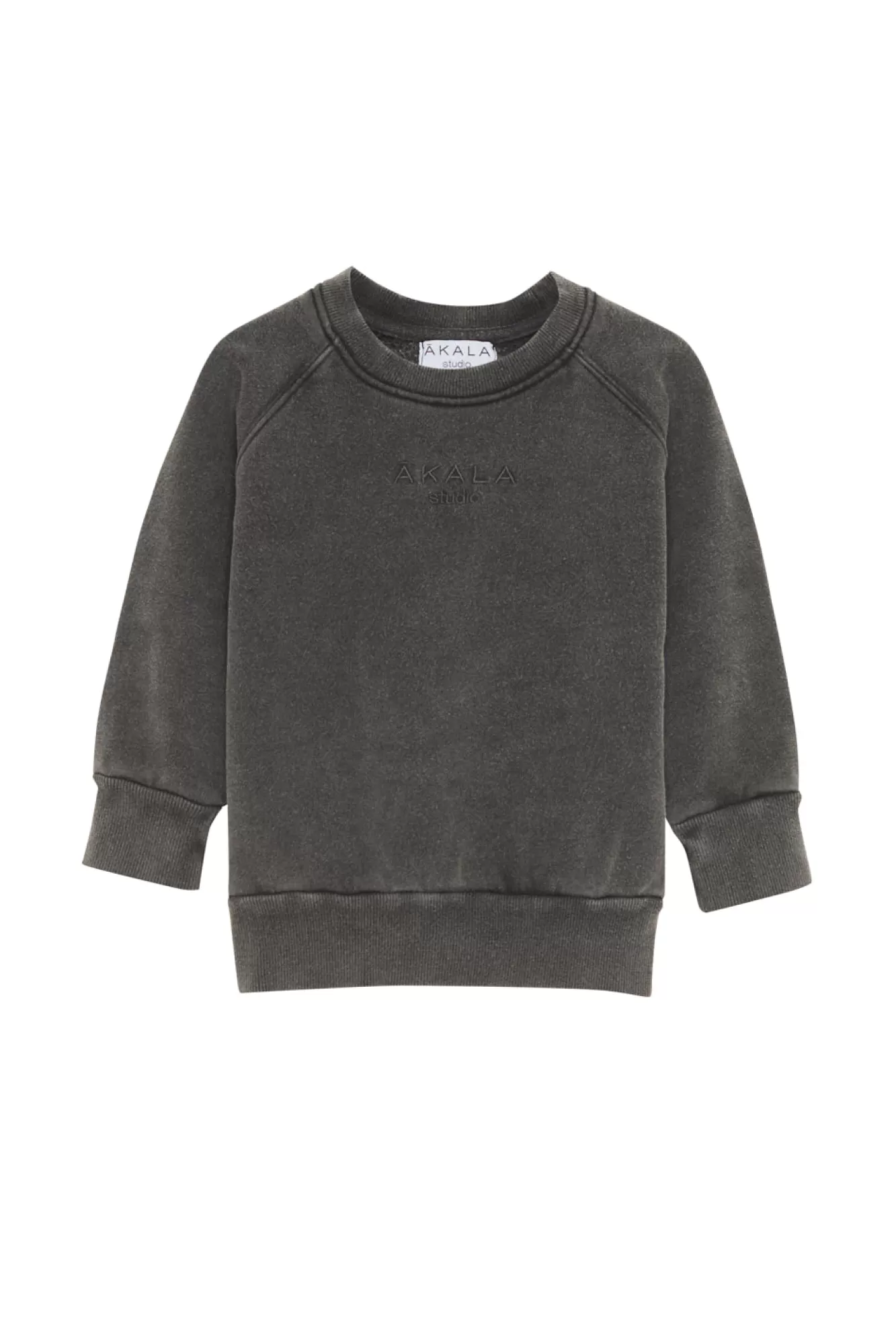 The Akala Studio Washed Grey Hoodie Boy New
